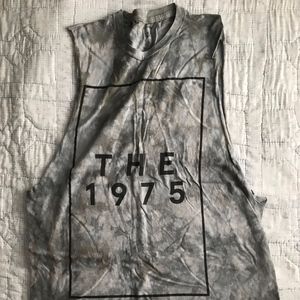 Cut Off 1975 Grey Tye Dye Shirt